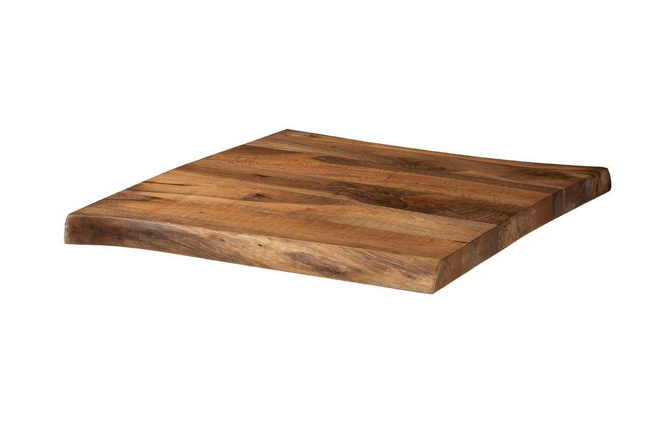 Live Edge Wood Tabletop - Kahverengi
